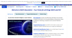 Desktop Screenshot of naics.com