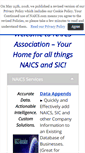 Mobile Screenshot of naics.com